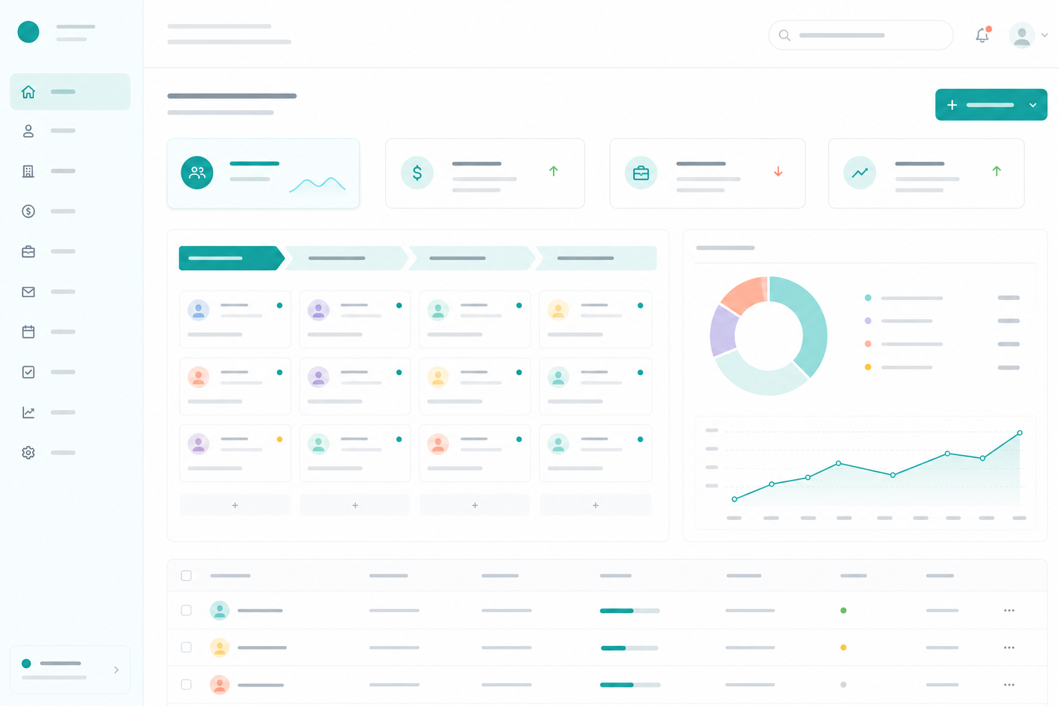 Пример экрана CRM-системы